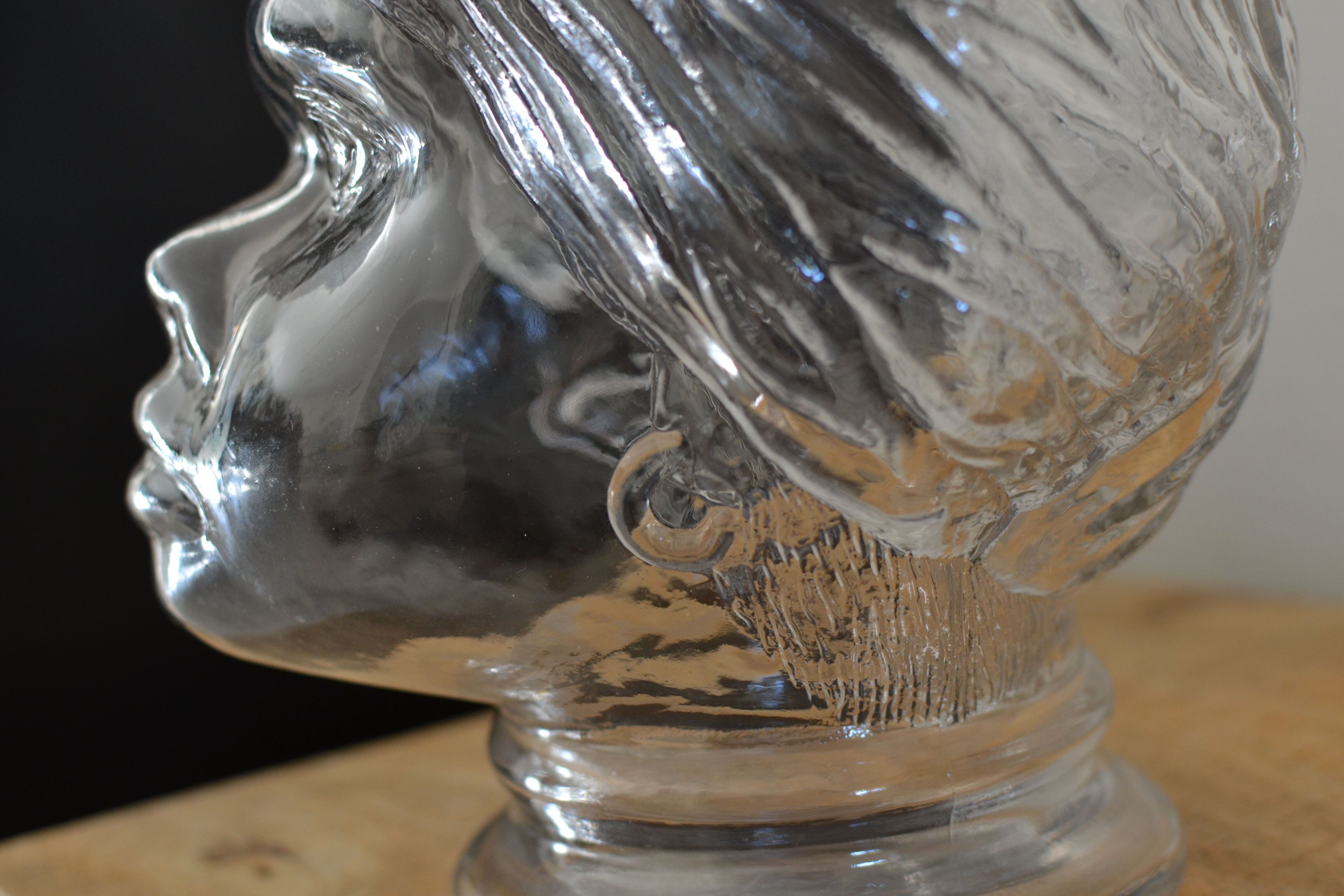 Moorish head candy pot