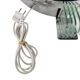 Wall lamp by 'Lumess Swiss' - Vintage - glass, chrome - Swiss design - 70s