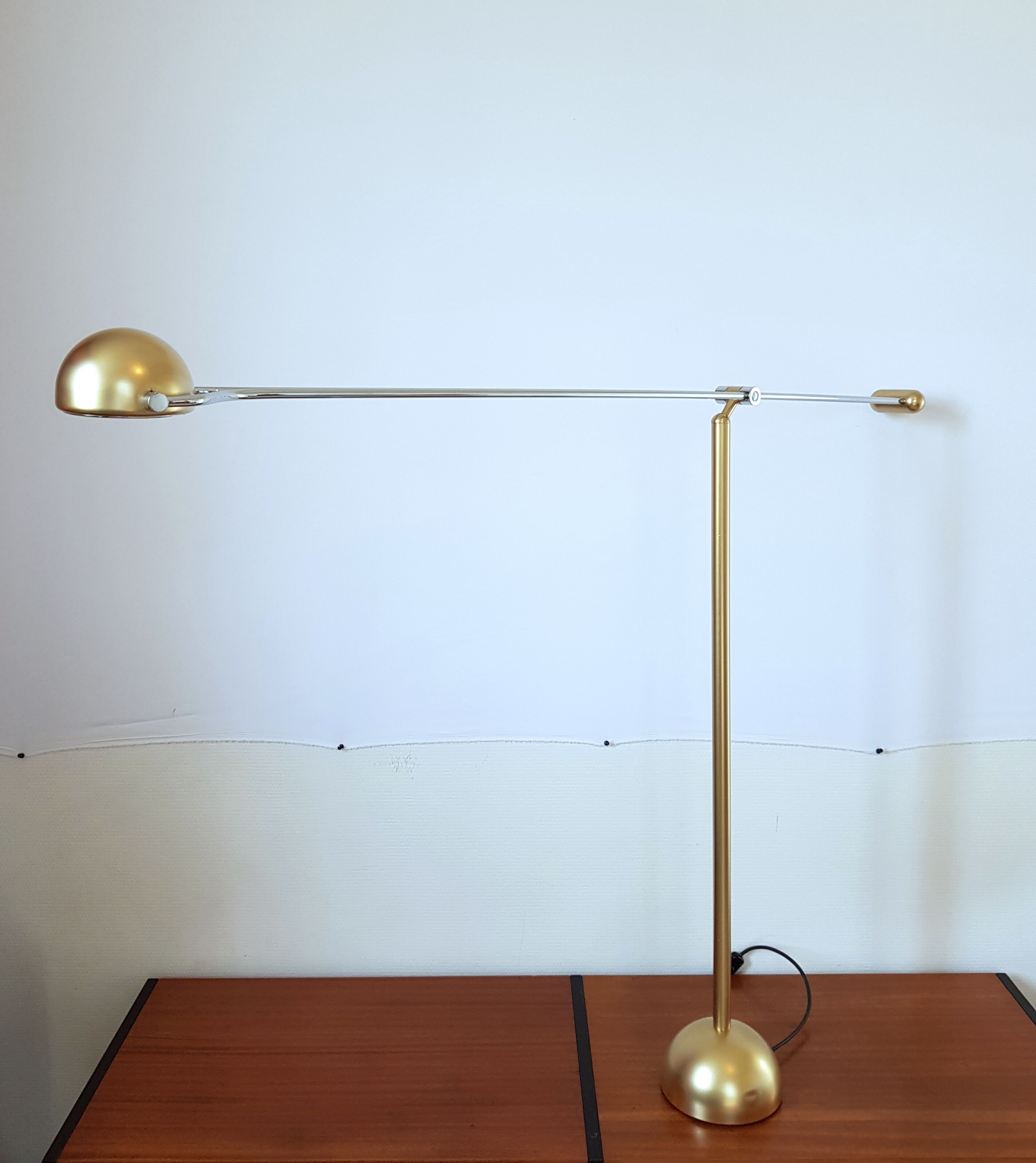 Lamppost has tipped over