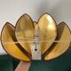 Lotus flower sconces