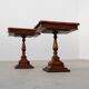 Pair of 20th century English nightstands in George IV style