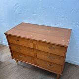 Vintage 1960s chest of drawers