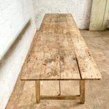 Folding guinguette table