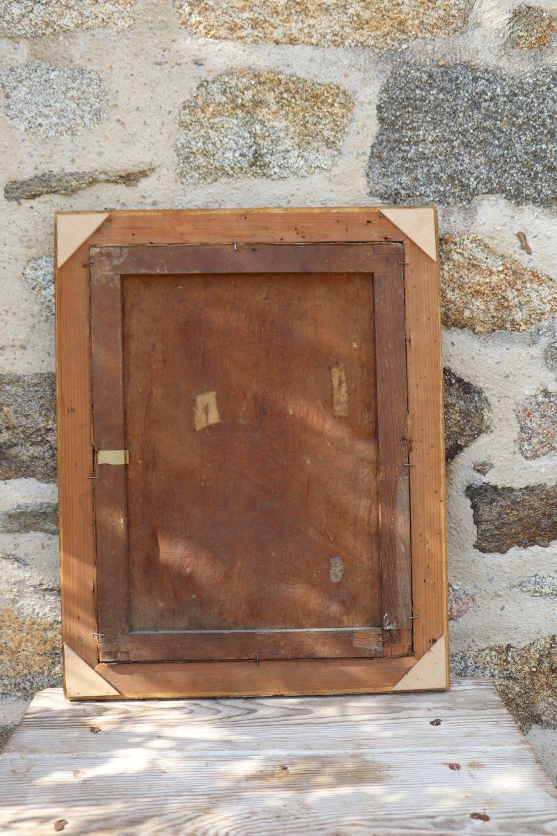 Portrait Oil On Canvas Christopher Columbus eighteenth century