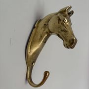 Pair of bronze coat hooks - Italy, 1950s