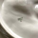Porcelain oyster plates