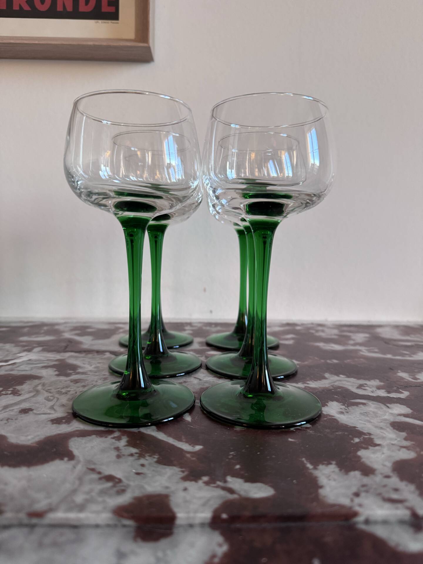 Alsace white wine glasses Luminarc