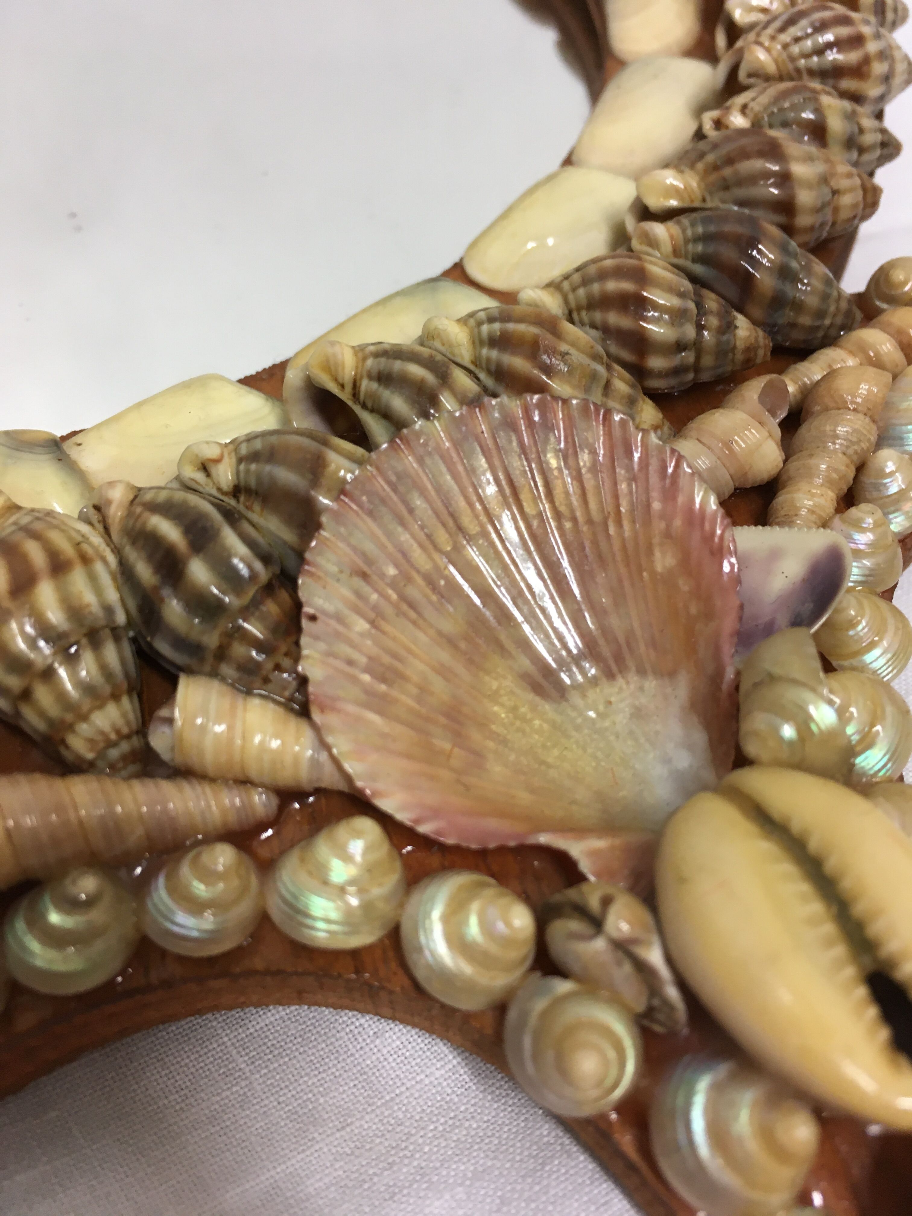 Hand facing decoration shells year 60/70