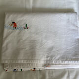 Large rectangular tablecloth