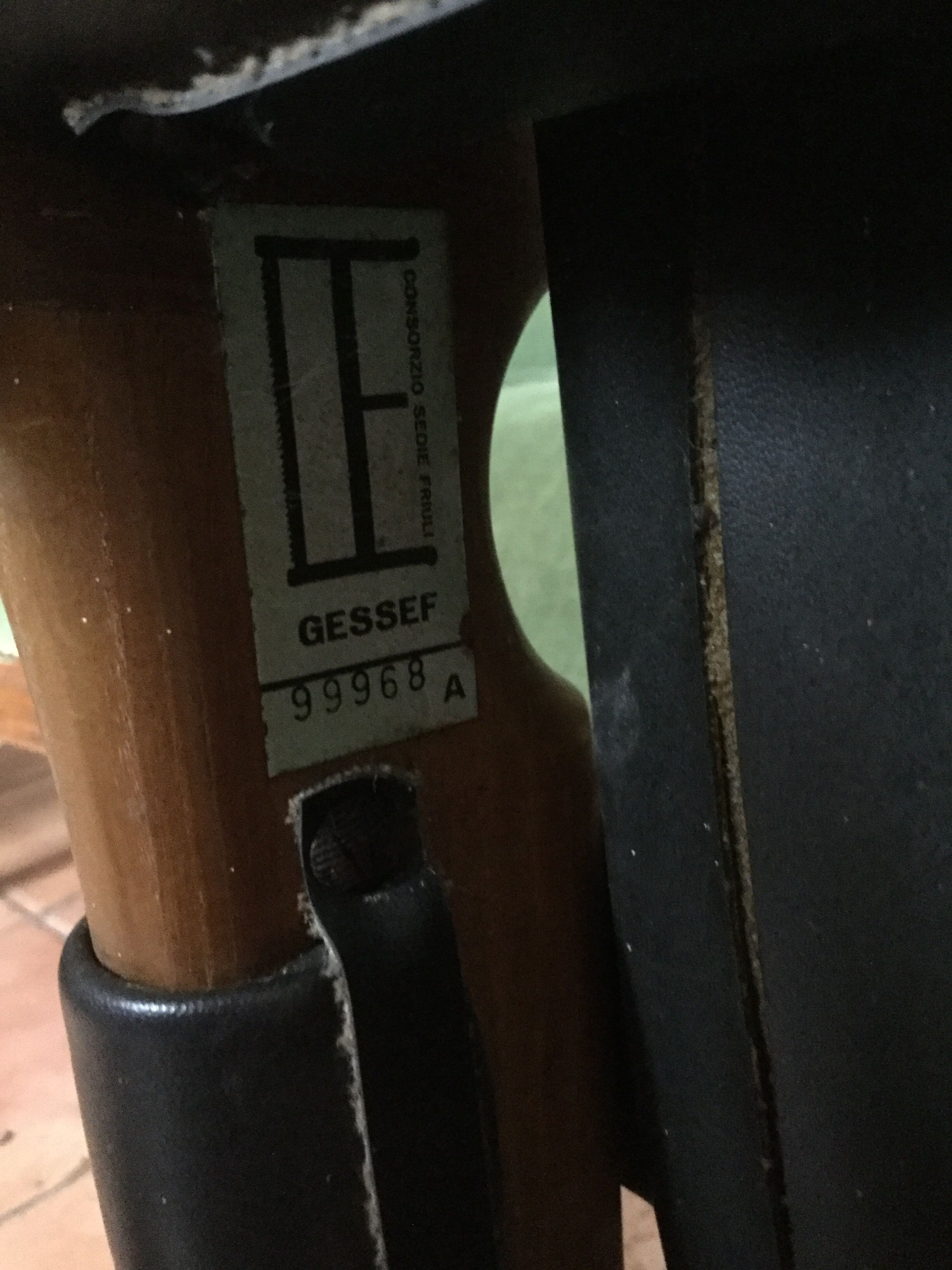 Chair vintage Scandinavian Gessef