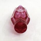 Small vintage faceted vase