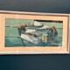 Original Swedish Oil On Panel – “Behind The Glass” By Gunnar Fohlin – Signed – Vintage & Framed – 53 × 30 Cm (20.9" × 11.8")