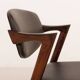 Kai Kristiansen rosewood chair  #42 in aniline leather, 1960s
