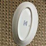 Limoges Jammet Seignolles ravier with blueberry decoration