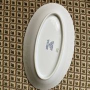 Limoges Jammet Seignolles ravier with blueberry decoration