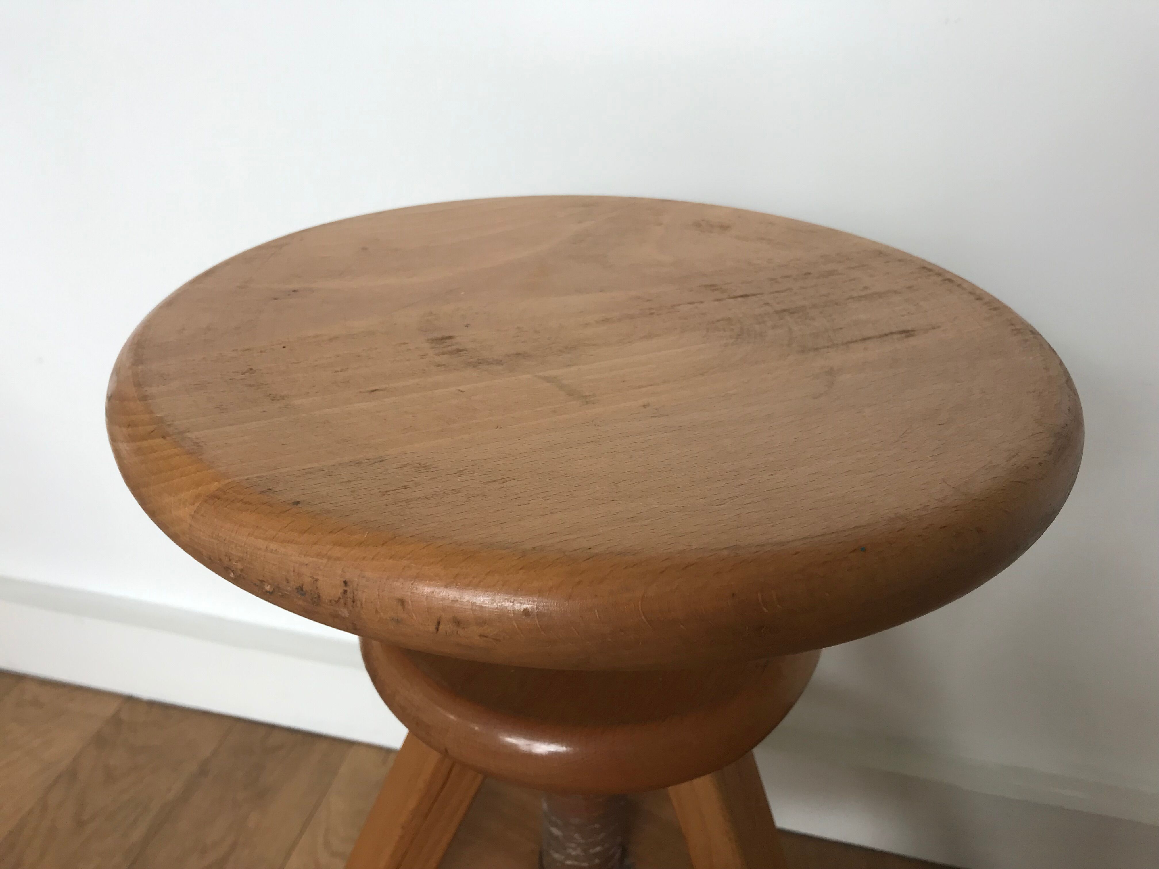 Architect wooden stool