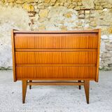 Scandinavian style teak chest of drawers, cira 60's