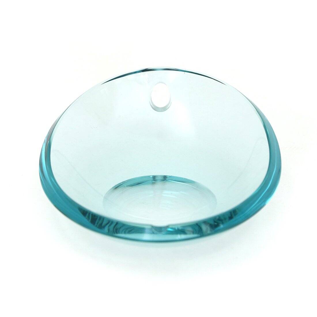 Oval crystal ashtray, 1960s