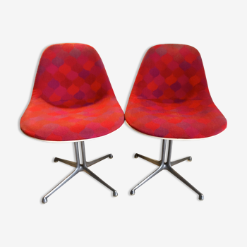 2 chairs La Fonda Herman Miller Eames