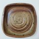 High-sided dish in pyrite stoneware by Charles Gaudry