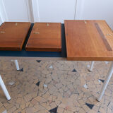 Triptych of modernist mirrors - 125x47cm