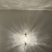 Set of 2 Murano Glass Wall or Ceiling Lamps by Carlo Nason for Mazzega