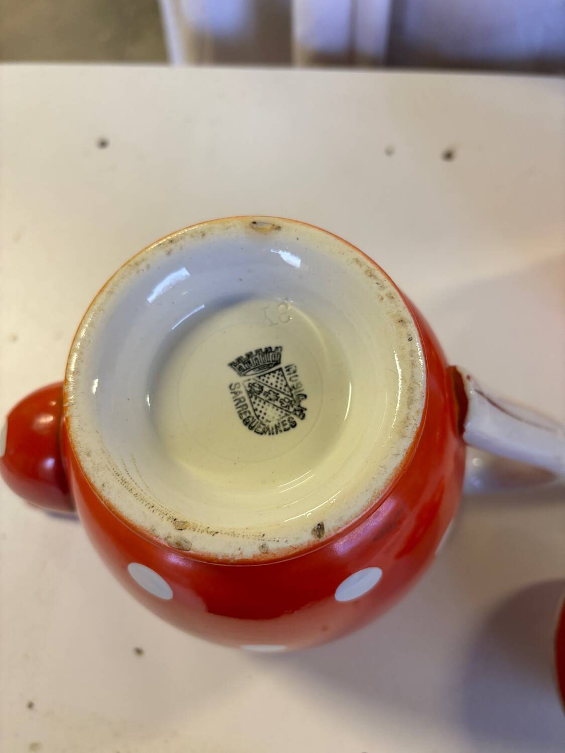 Sarreguemines and Digoin tea service