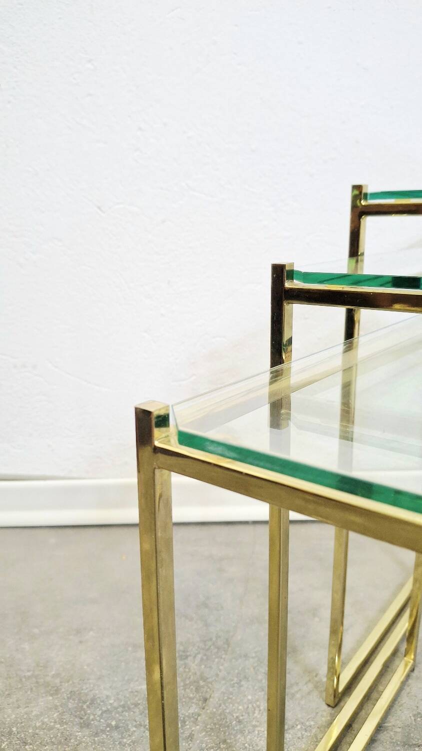 70s Regency Nesting Tables (Set of 3)