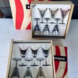 Luminarc vintage alcohol glass set