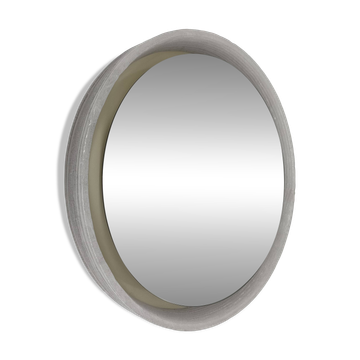 Hillebrand lucite illuminated mirror , 1970’s
