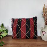 Coussin Marocain Kilim vintage ethnique