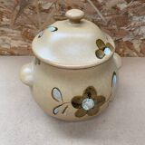 Old sarreguemines soup tureen nadege model ceramic beige vintage