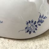 Pair of ceramic moustiers sconces