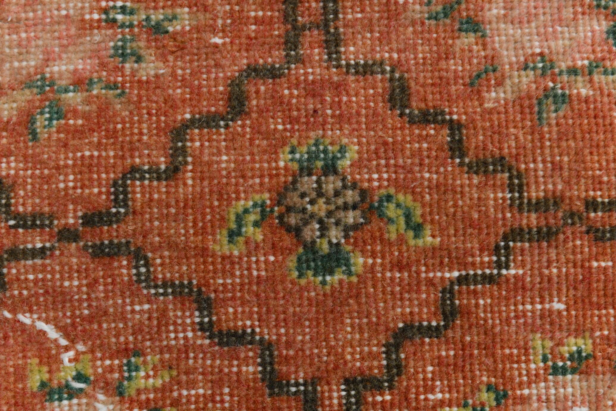 2x7 short vintage runner rug, 78x208cm