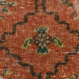 2x7 short vintage runner rug, 78x208cm