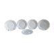 5 assiettes à dessert 22cm sarreguemines france