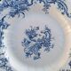Earthenware plates iron Gien Baroque model