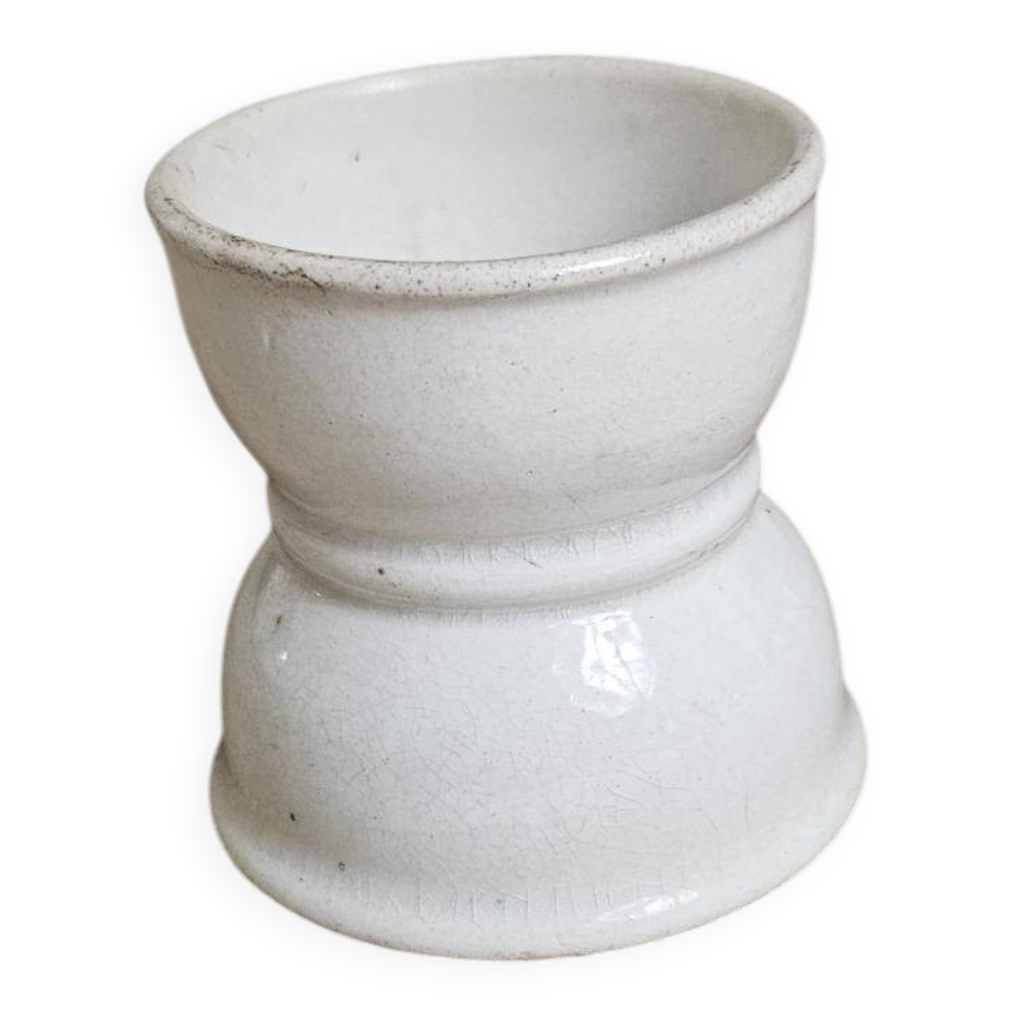 Antique ceramic egg cup