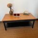 Vintage solid wood coffee table