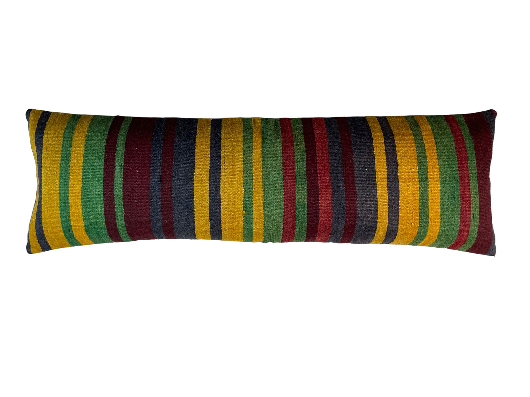 Vintage turkish kilim cushion cover , 120 x 40 cm