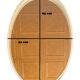 Oval pop mirror from the 60s 70s