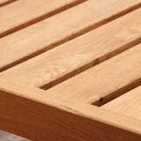 Bernt Petersen for Niels Eilersen bench made of oak, 1960