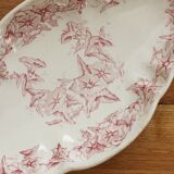 Ravier in iron earth Let's read Longchamp earthenware