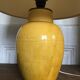 Vintage cracked ceramic lamp