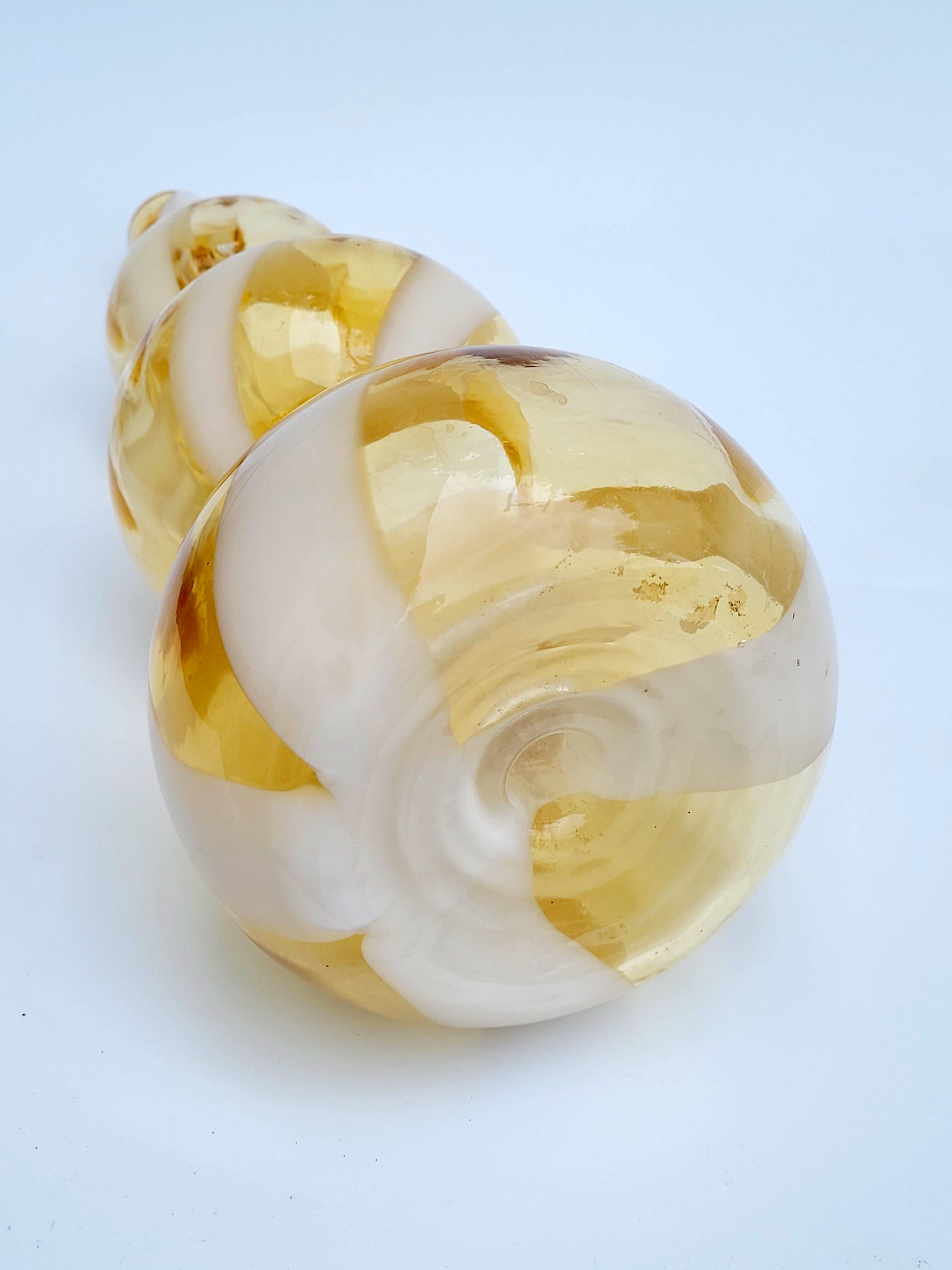 Vintage glass vase by Carlo Moretti, Florence, Italy 1970