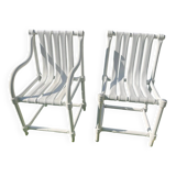 Hugo and Hugonet armchair and chair