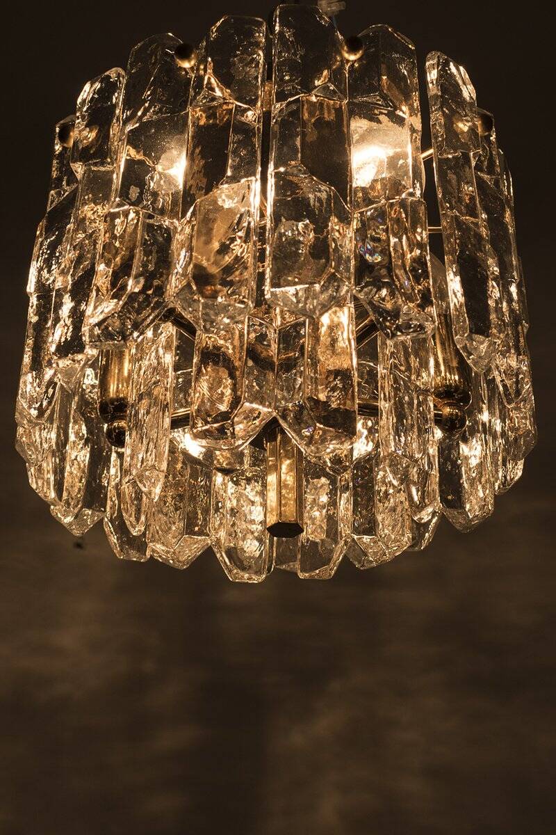 Vintage Palazzo Hanging Lamp j.t. Kalmar by J. T. Kalmar