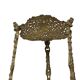 Table d'appoint en laiton de style Art Nouveau