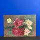 Peinture aux roses vintage
