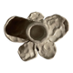 Ceramic candle holder shape orchid flower